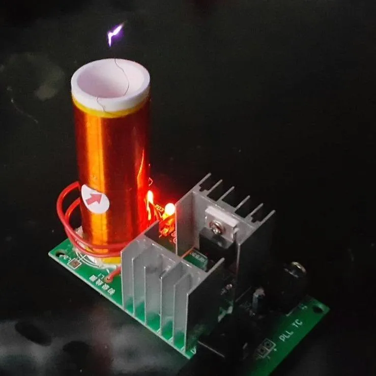 DIY Mini Tesla Coil Kit (x3) Module, Plasma Speaker Electronic Kit, 15W DC 15-24V 2A , Great Educational Toy