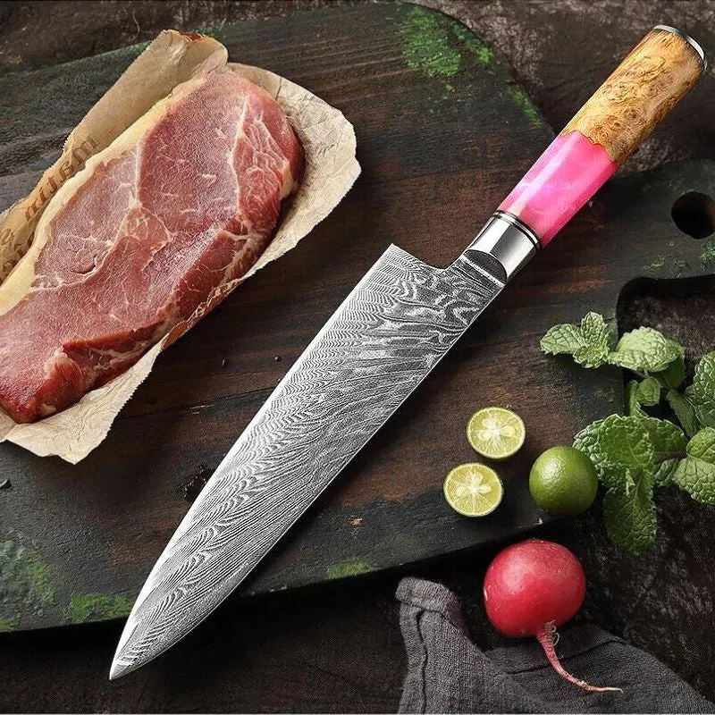 Elegant Pink Premium Japanese Knife