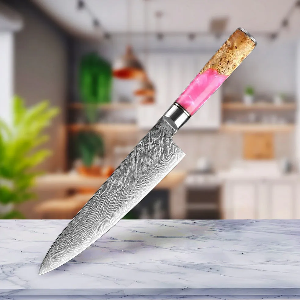 Elegant Pink Premium Japanese Knife