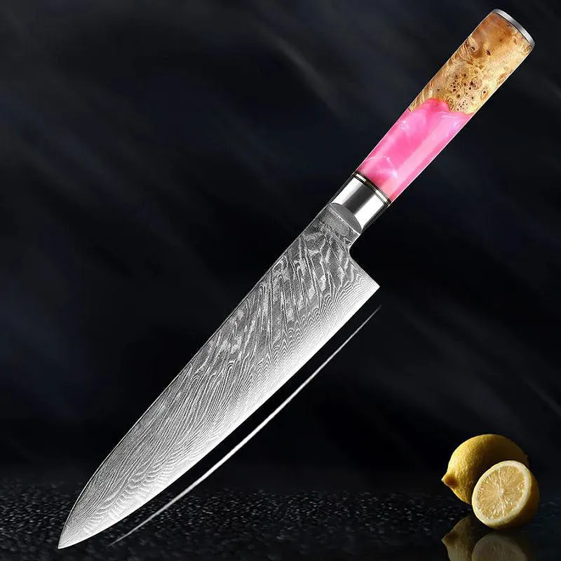 Elegant Pink Premium Japanese Knife