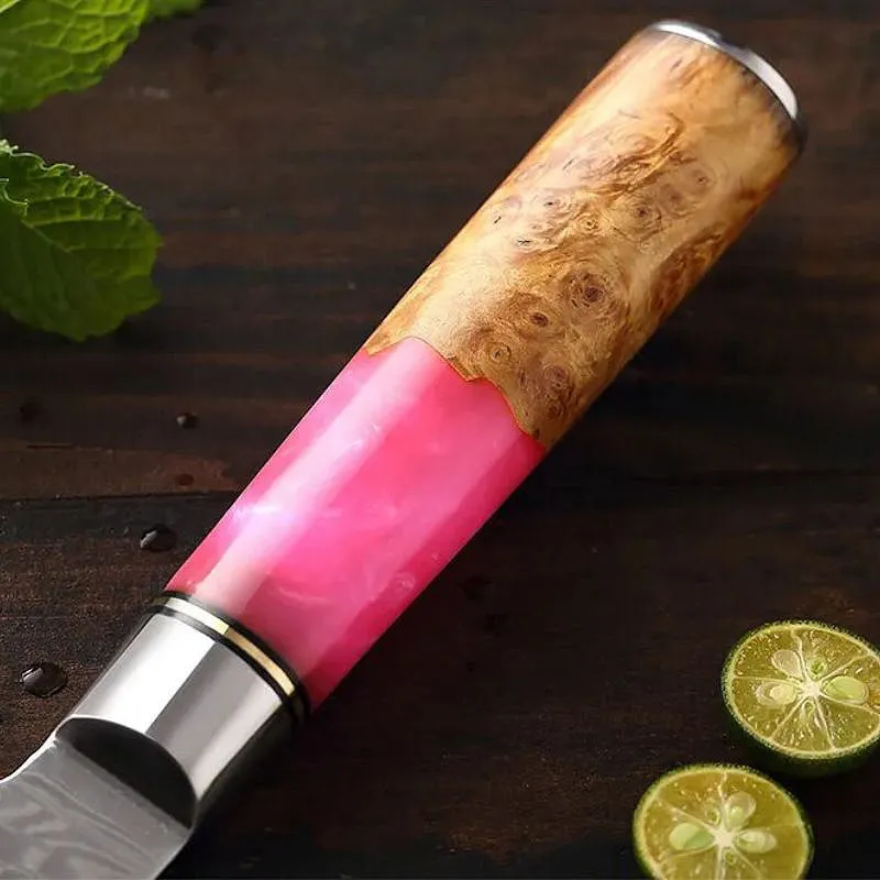 Elegant Pink Premium Japanese Knife