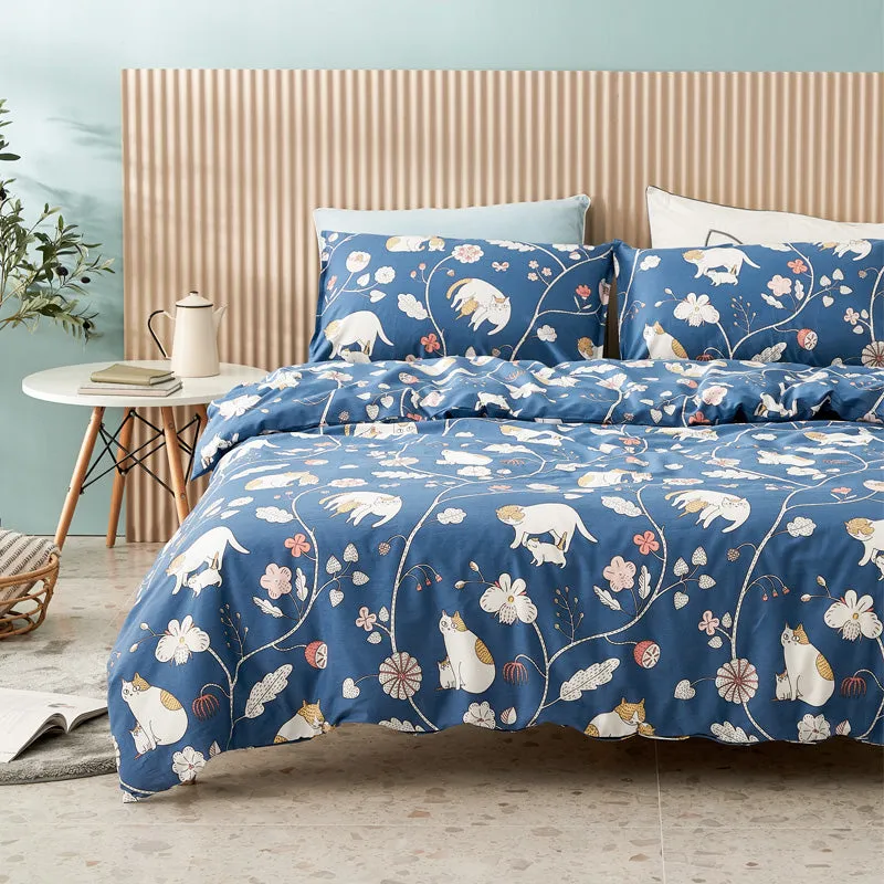 Flora Garden Kitty Bedding Set