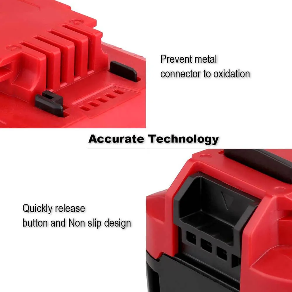 For Porter Cable 20V Battery 5Ah Replacement | PCC685L Battery (4 Pack)