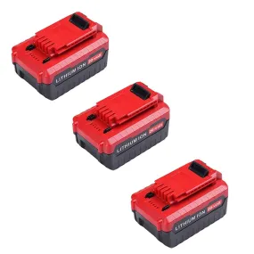 For Porter Cable 20V Battery Replacement 5Ah | PCC685L Batteries 3 Pack