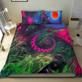 Fractalscape Sunrise | Bedding Set | Makroverset