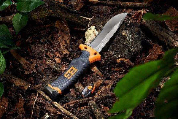 Genuine Gerber Bear Grylls Survival Ultimate Fixed Blade Knife Flint Whistel AU