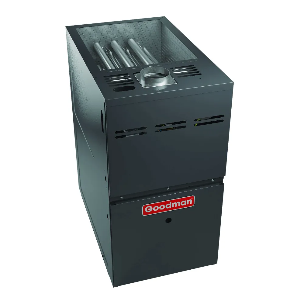 Goodman 80,000 BTU 80% Efficiency 2-Stage Gas Furnace - Upflow/Horizontal