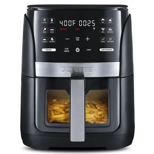 Gourmia Air Fryer with Window 5.6 L / 192 oz perfect for cooking for the whole family-461825