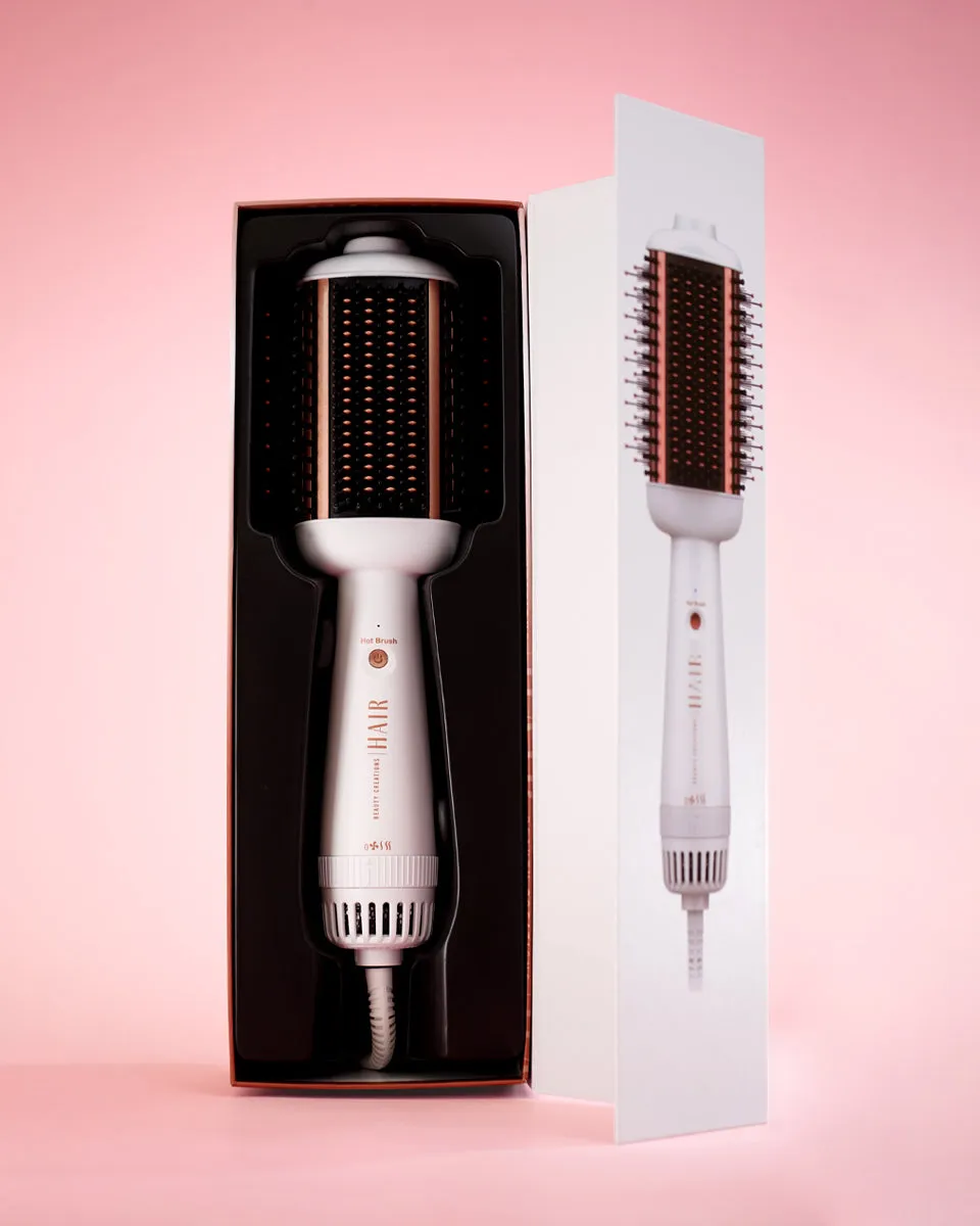 Hair Blow Drying Brush  (Rose Gold)