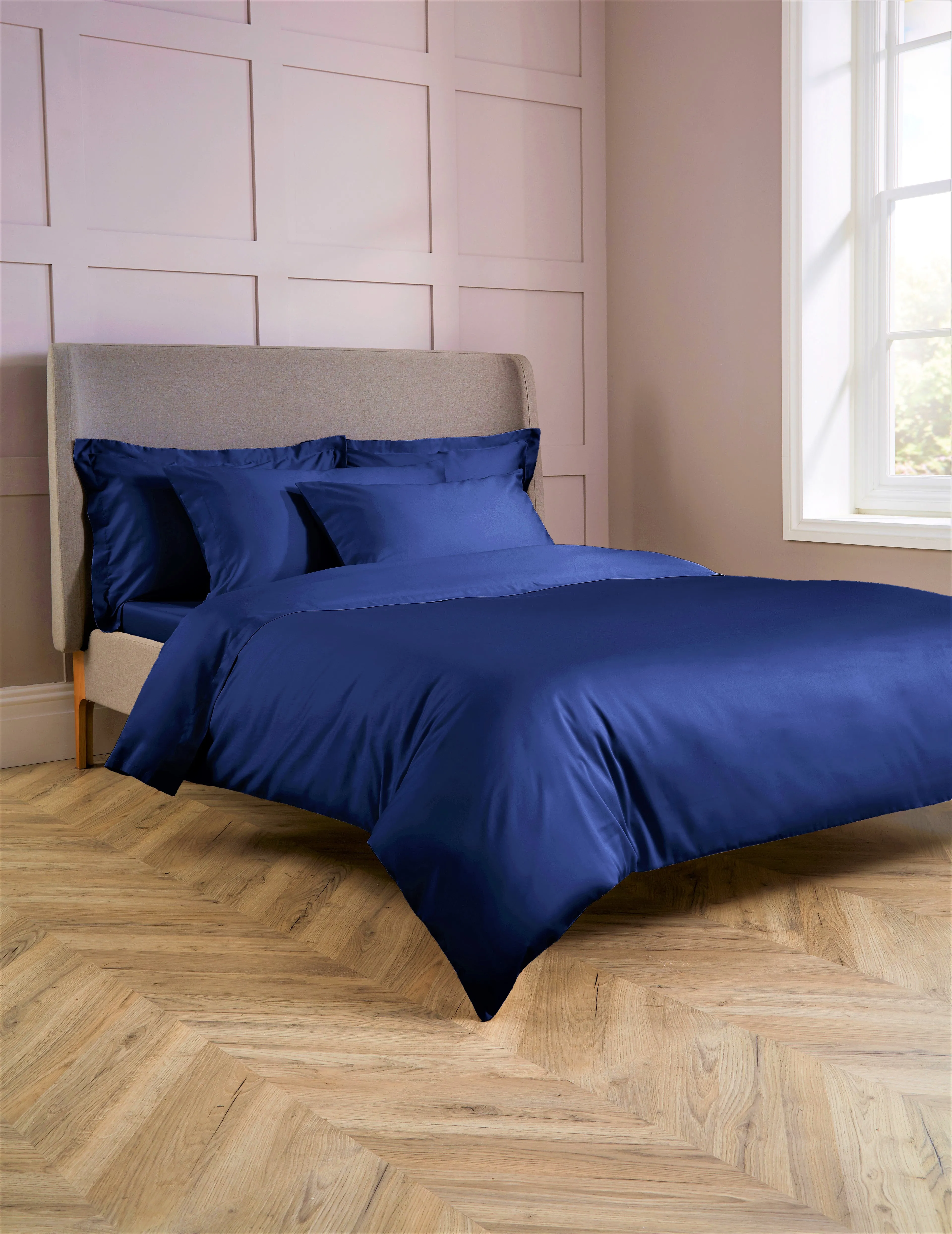 H&B Egyptian Cotton Sateen Sheet Set