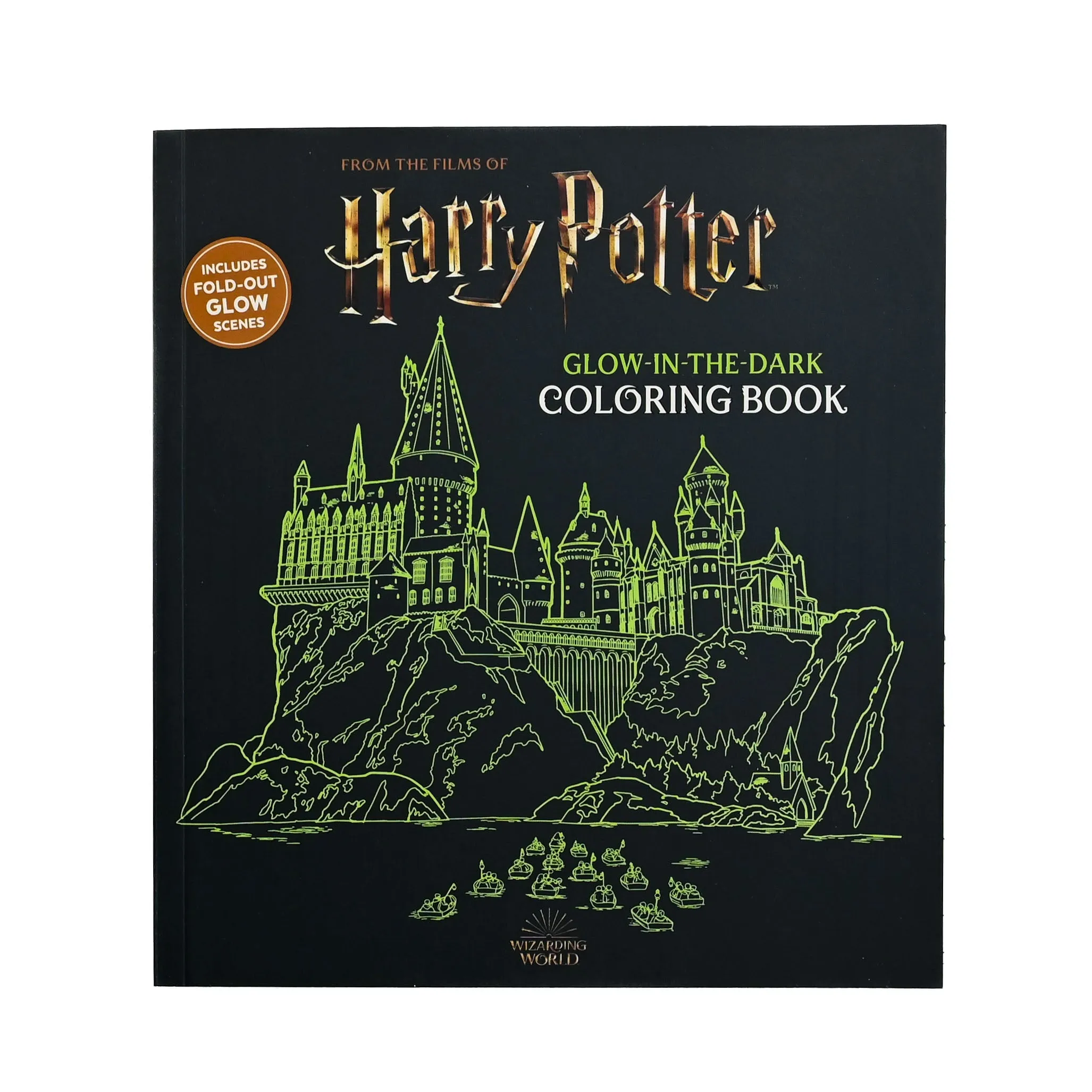 Harry Potter Glow-in-the-Dark Coloring Book