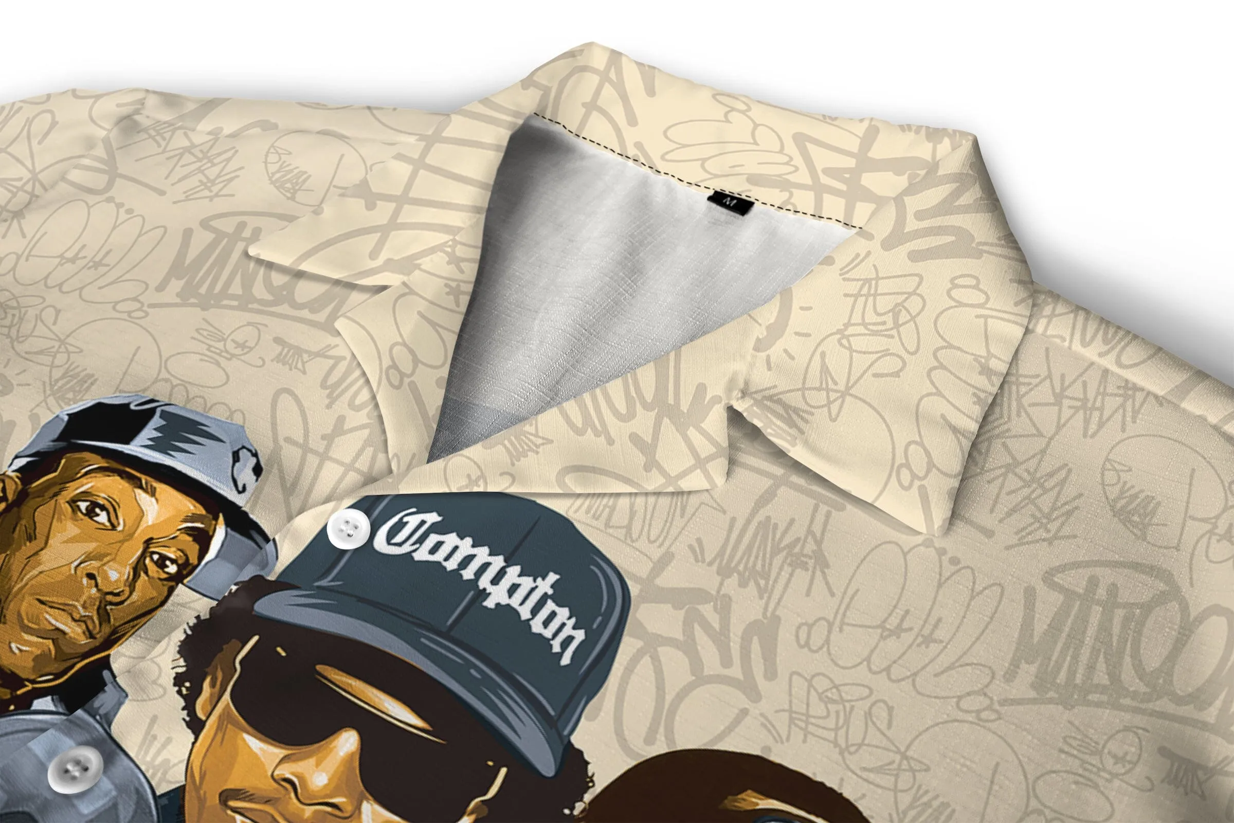 Hip Hop Legends 2 Linen Hawaiian Shirt