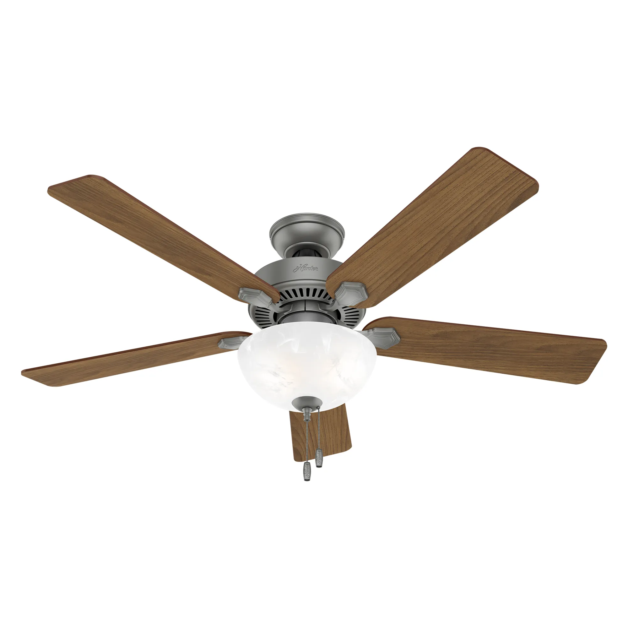 Hunter 52 inch Swanson Ceiling Fan with LED Light Kit and Pull Chain