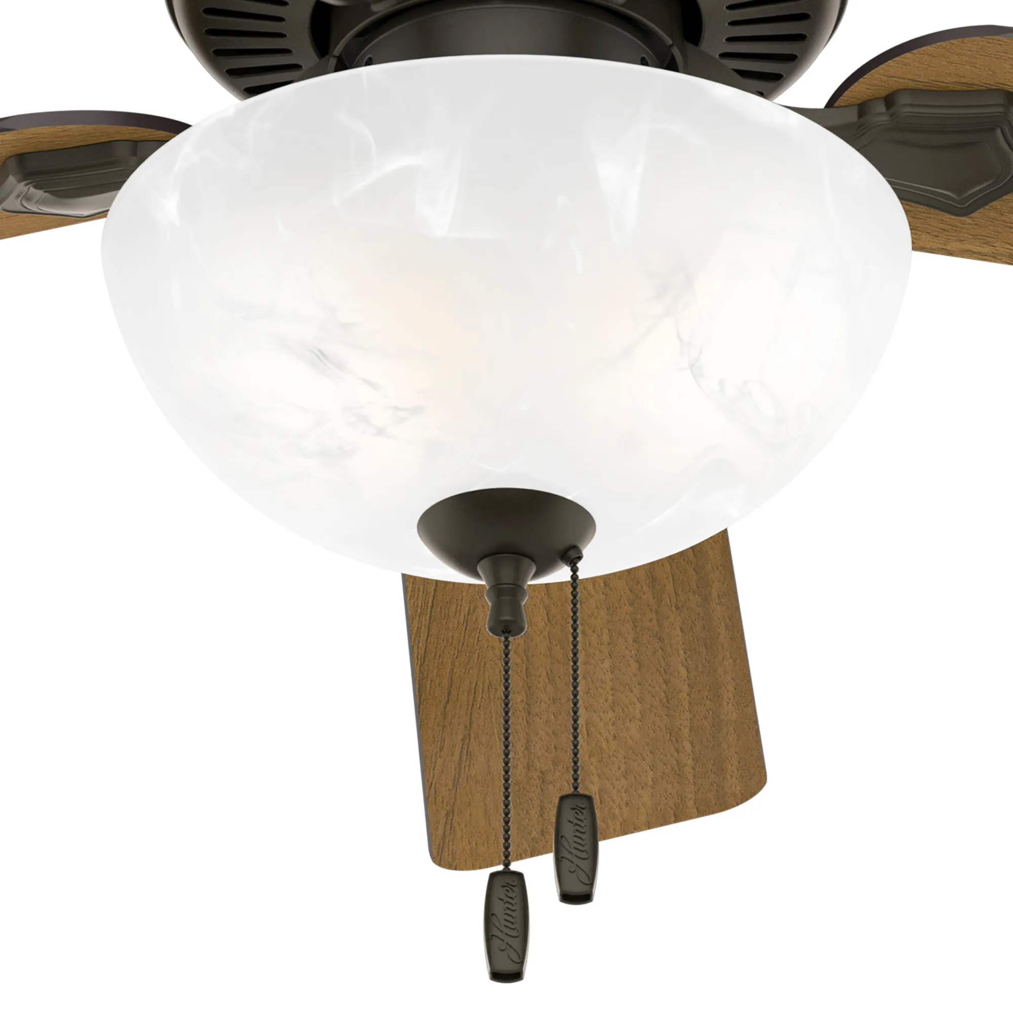 Hunter 52 inch Swanson Ceiling Fan with LED Light Kit and Pull Chain