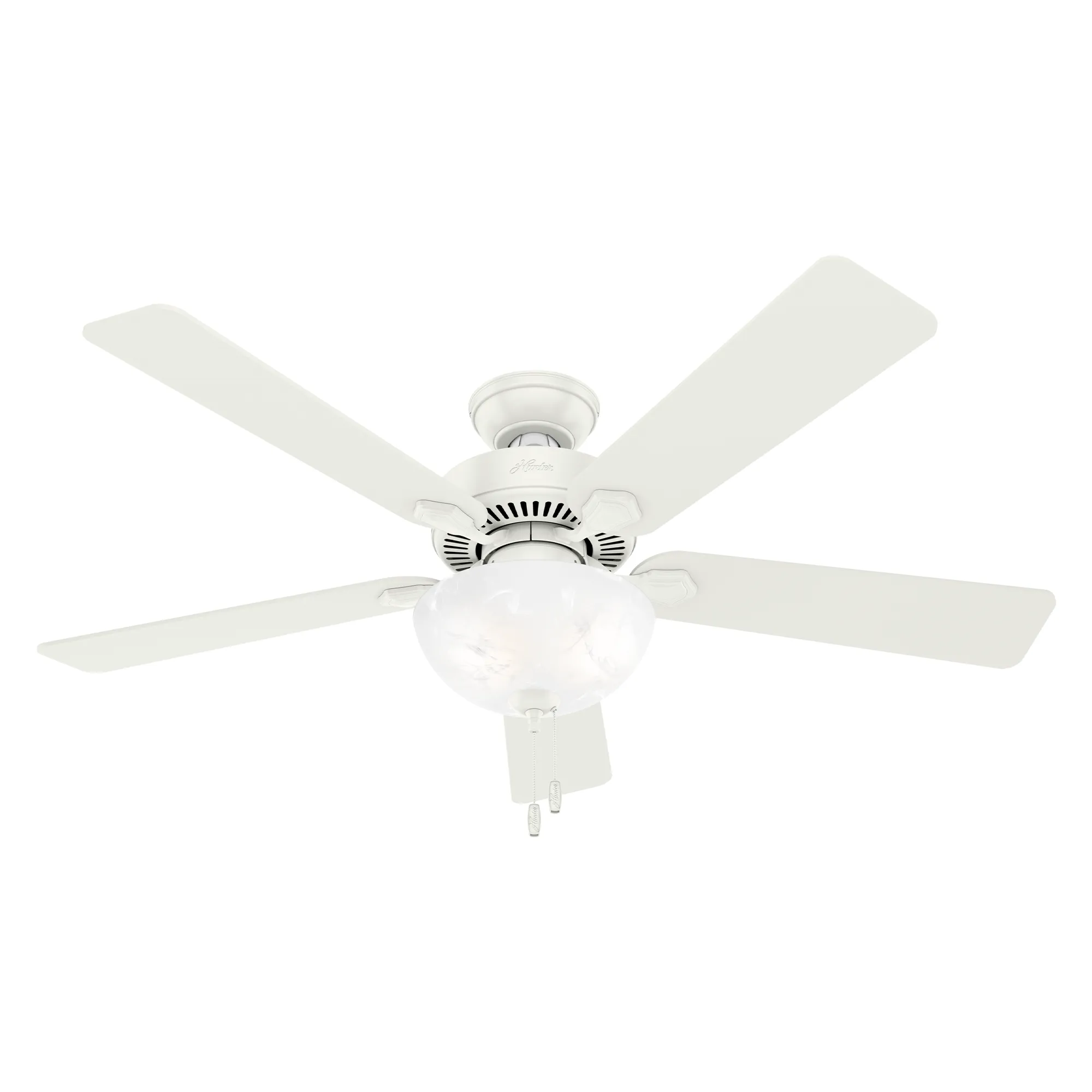 Hunter 52 inch Swanson Ceiling Fan with LED Light Kit and Pull Chain