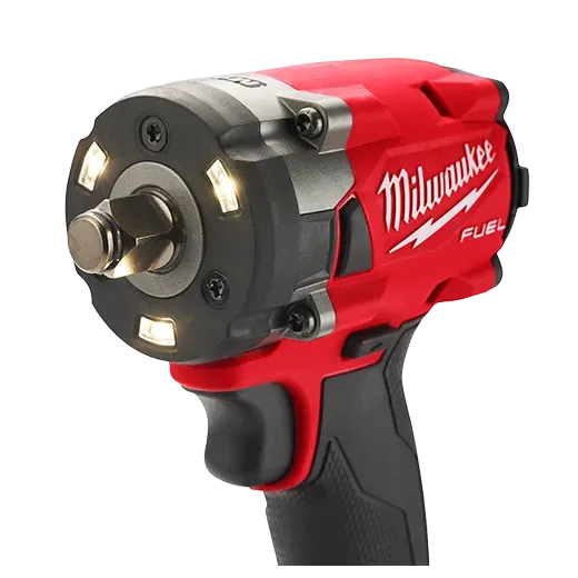 Impact Wrench Kit - Milwaukee M18 FUEL™ 1/2 " Compact Impact Wrench w/ Friction Ring Kit, 2855-22R