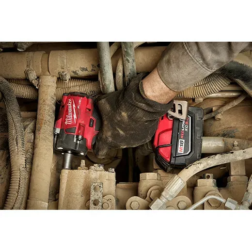 Impact Wrench Kit - Milwaukee M18 FUEL™ 1/2 " Compact Impact Wrench w/ Friction Ring Kit, 2855-22R