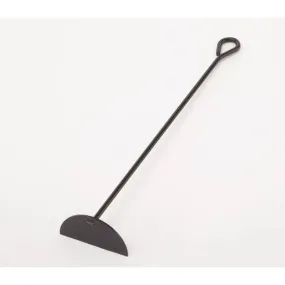 Inglenook Single Black Loop Handle Curved Scraper 49cm