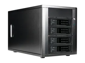 iStar DAGE440DERD-MS 4-bay miniSAS Trayless Hotswap Enclosures