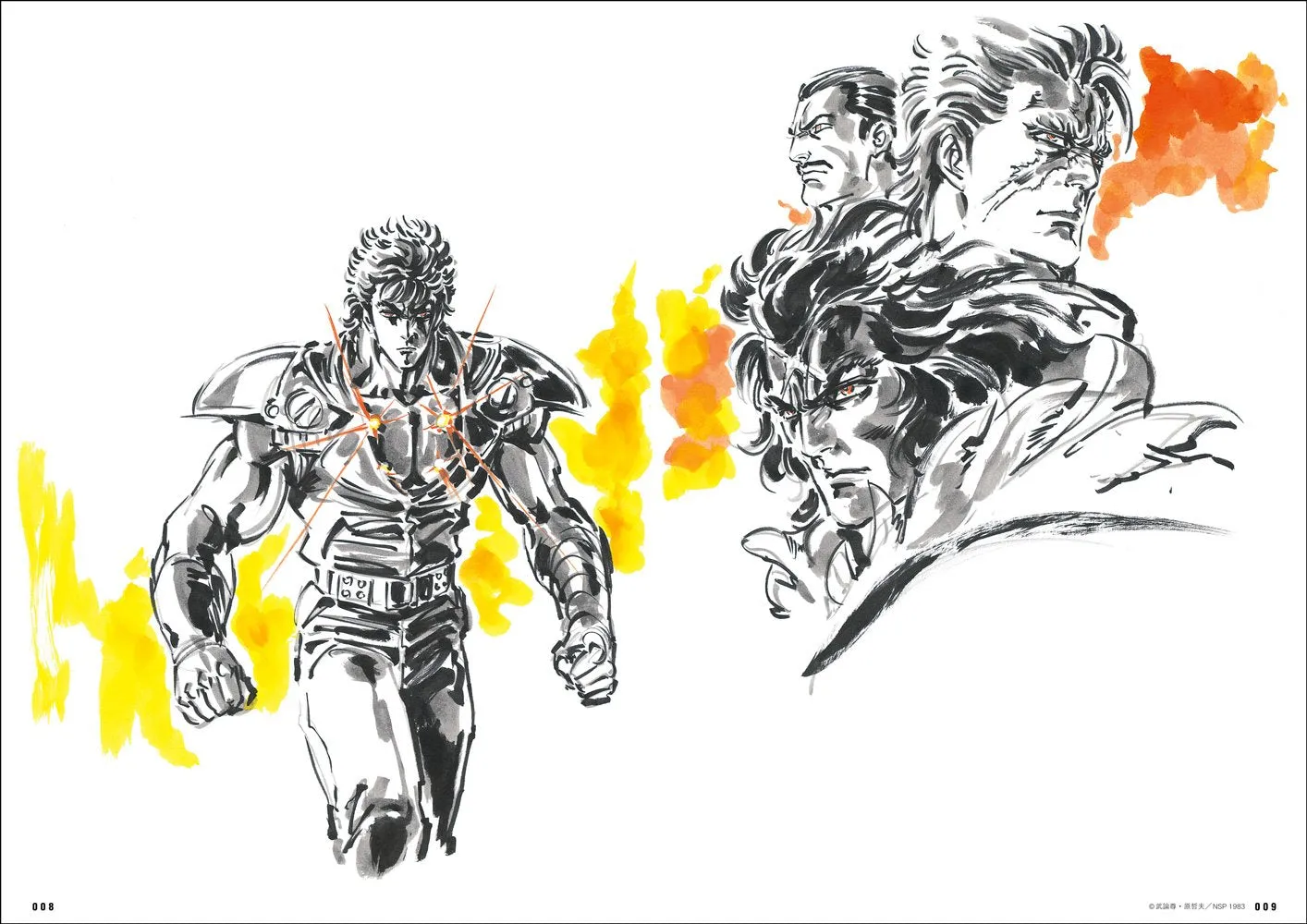 JUNICHI HAYAMA BRUSH WORK