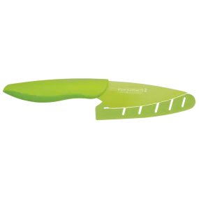 Kai Pure Komachi 2 Paring 3.5″ w/Sheath (Light Green)