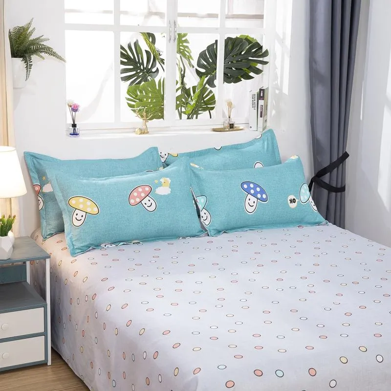 Kawaiies Cute Mushrooms Bedding Set