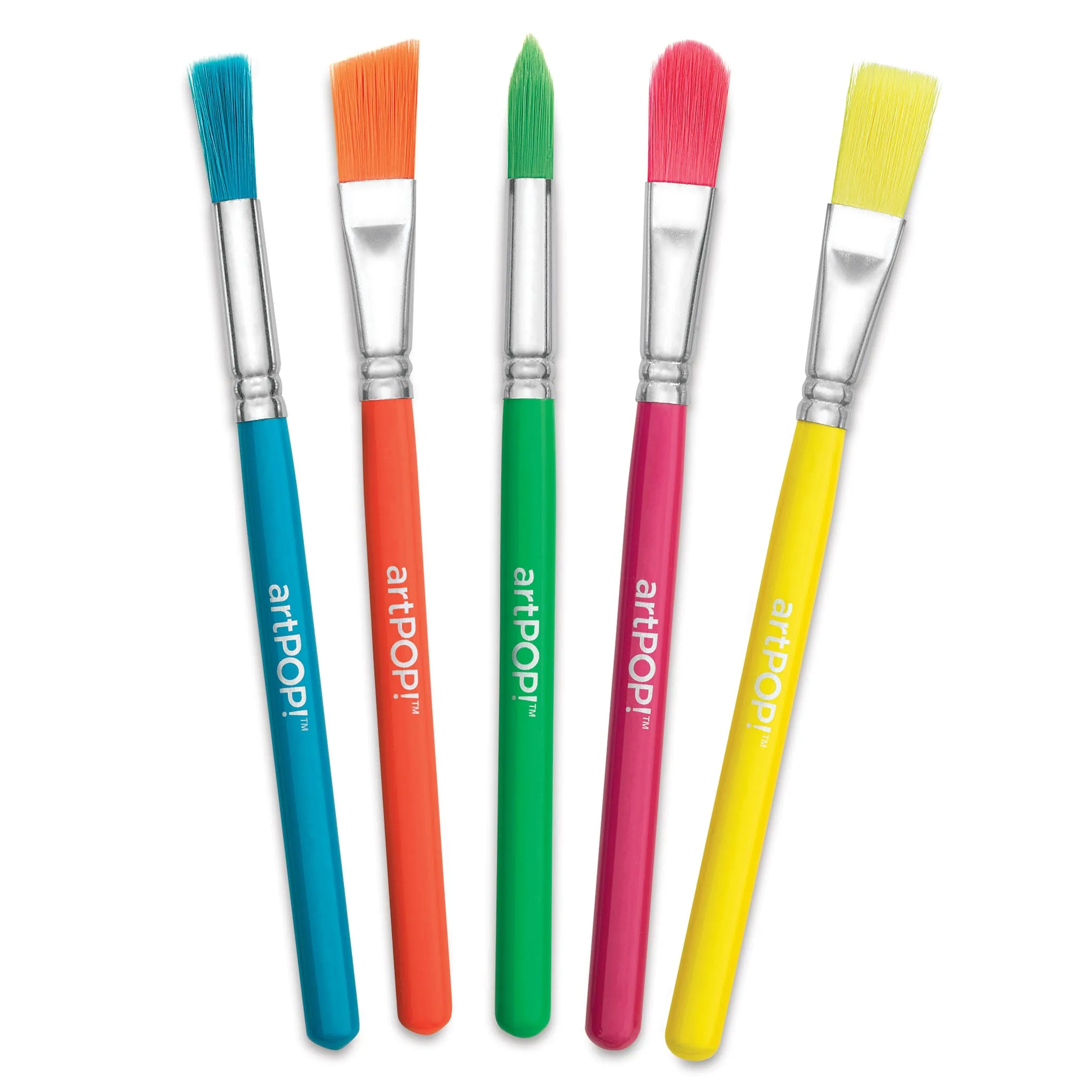 Kids Rainbow Brush Set - Set of 5