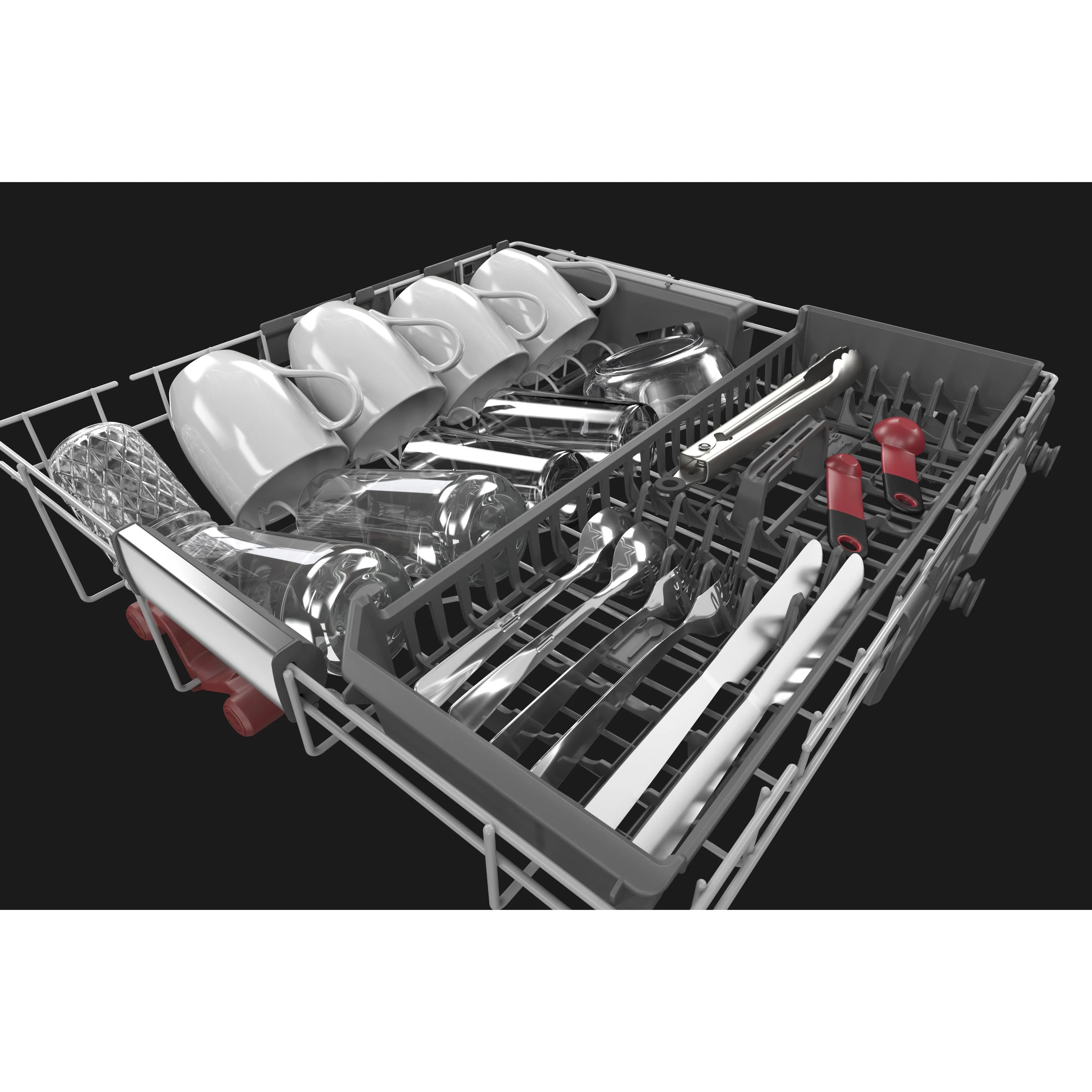 KitchenAid 24-inch Built-in Dishwasher with FreeFlex™ Third Rack KDTM604KPS