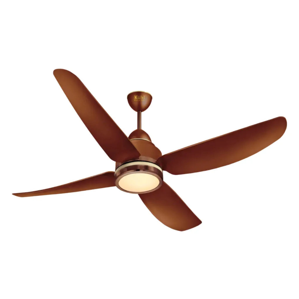 Kuhl Luxus C4 BLDC Underlight Ceiling Fan With Remote 1200 mm Brown