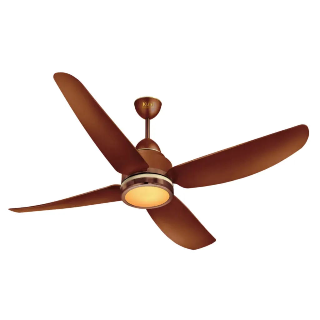 Kuhl Luxus C4 BLDC Underlight Ceiling Fan With Remote 1200 mm Brown