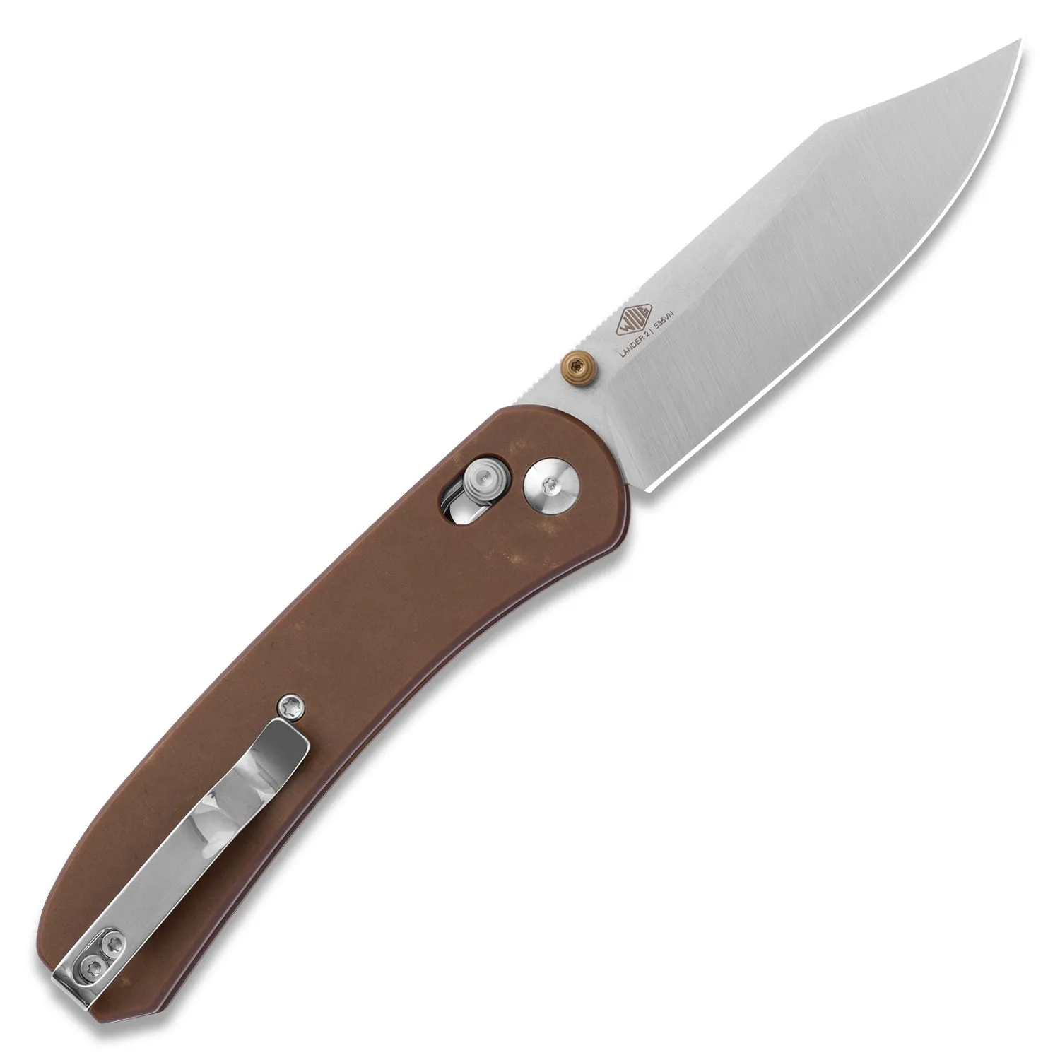 Lander 2 Pocket Knife - Clip Point - S35VN