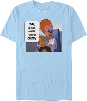 Leaning Tower Of Cheeza Goofy Movie T-Shirt