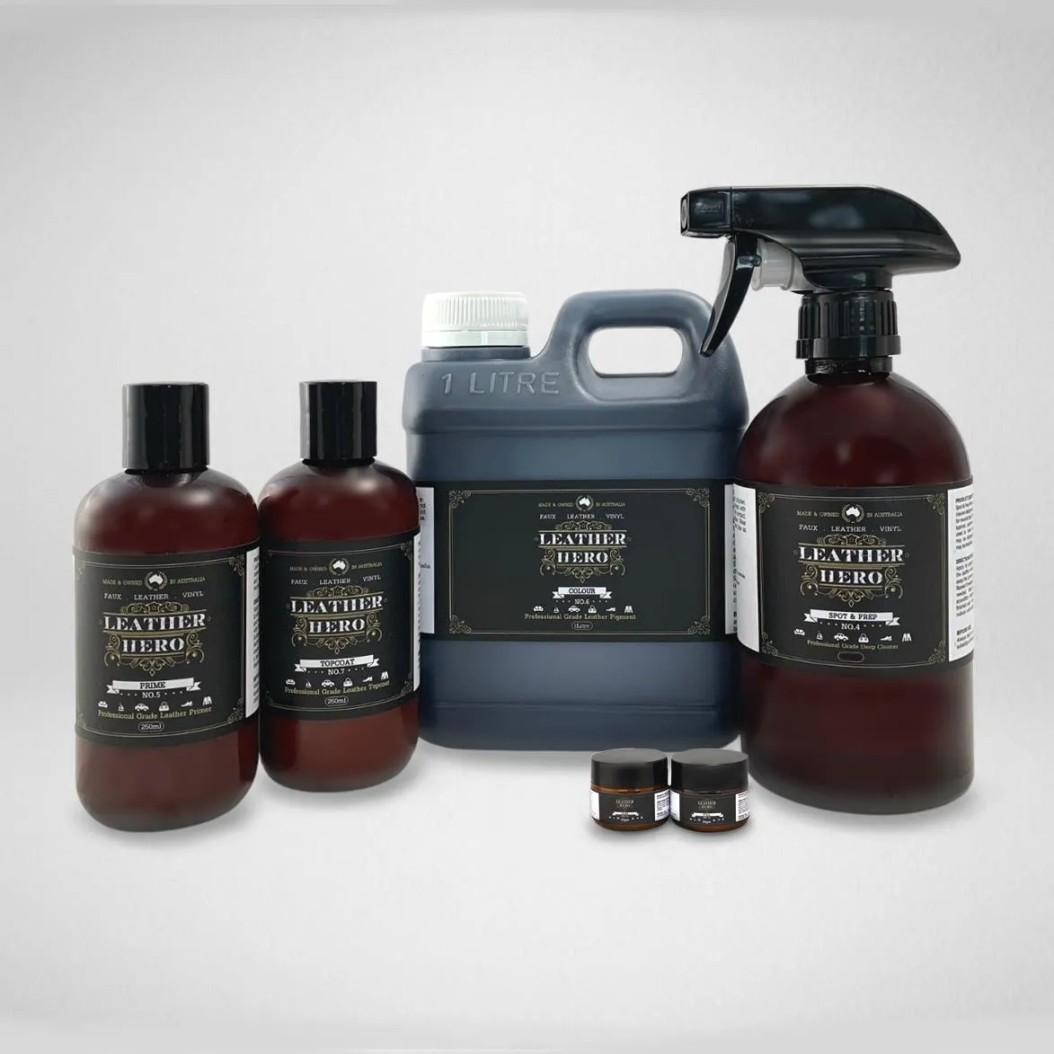 Leather Repair & Recolour Kit - Maroon