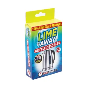 Lime Away Kettle Descaler 40g | Pack of 2