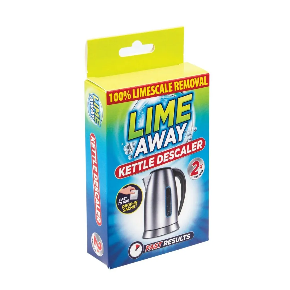 Lime Away Kettle Descaler 40g | Pack of 2