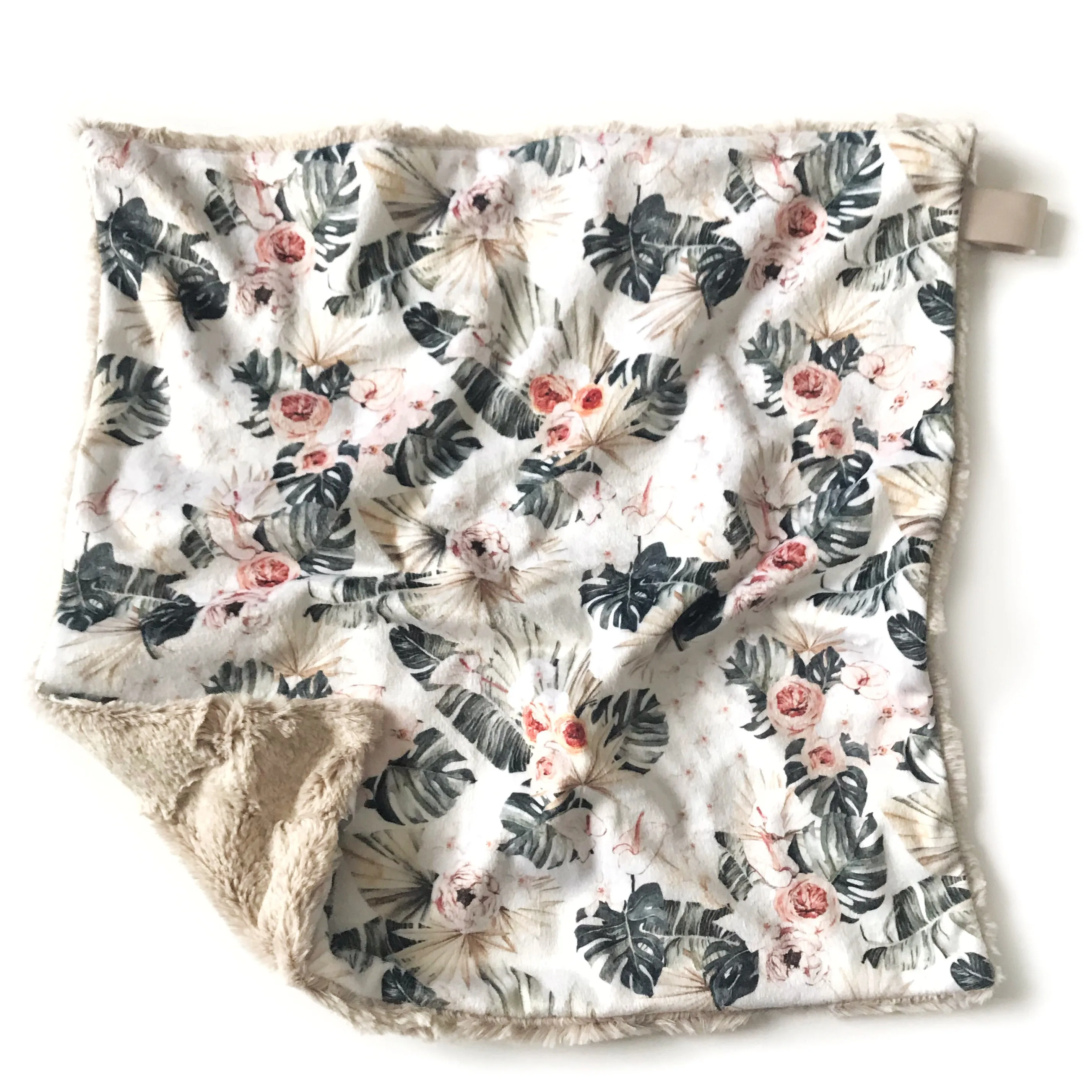 Lovey Blanket - Palm Floral