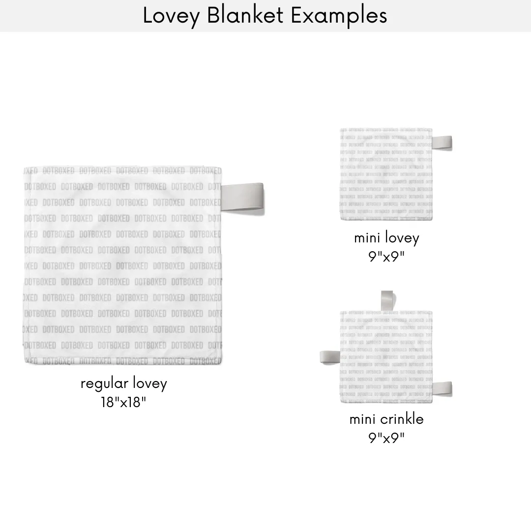 Lovey Blanket - Palm Floral