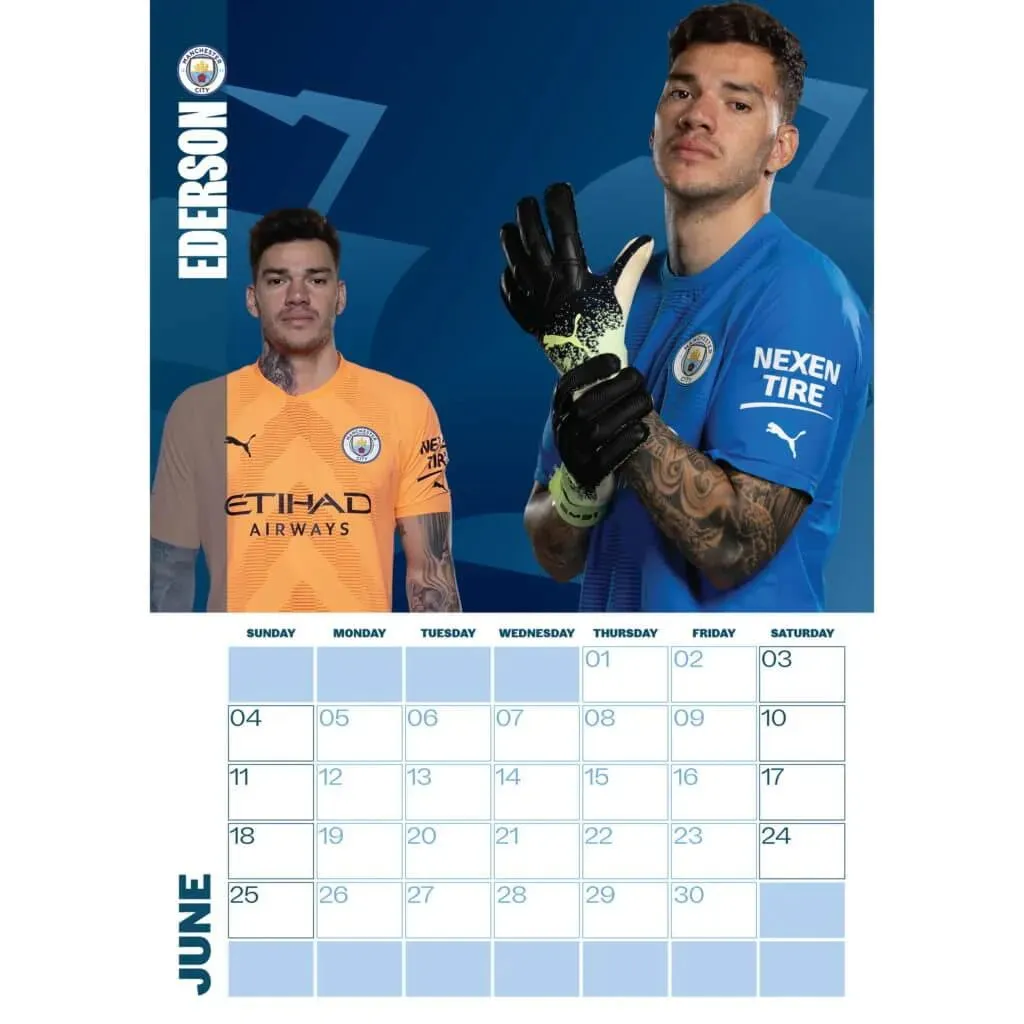 Manchester City 2023 Official Calendar