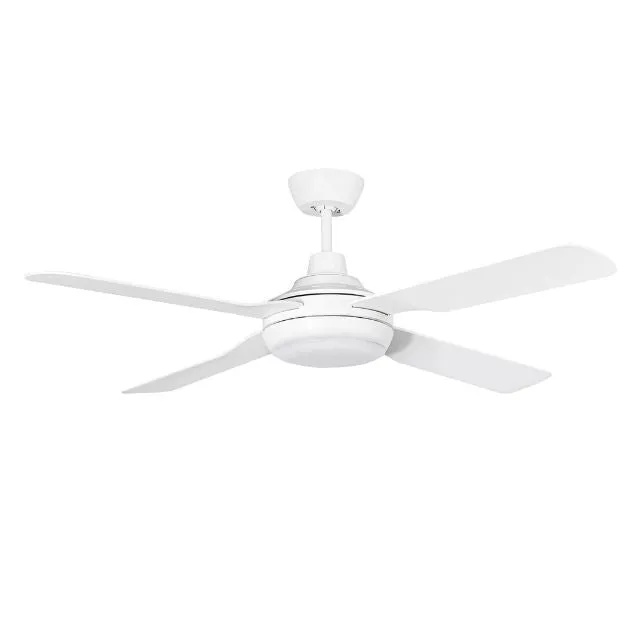 Martec Discovery II 1420mm Ceiling Fan with LED Light White