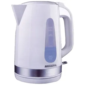 MAXSONIC ELITE KETTLE 1.7L WHITE ELECTRIC - MXSNEK20