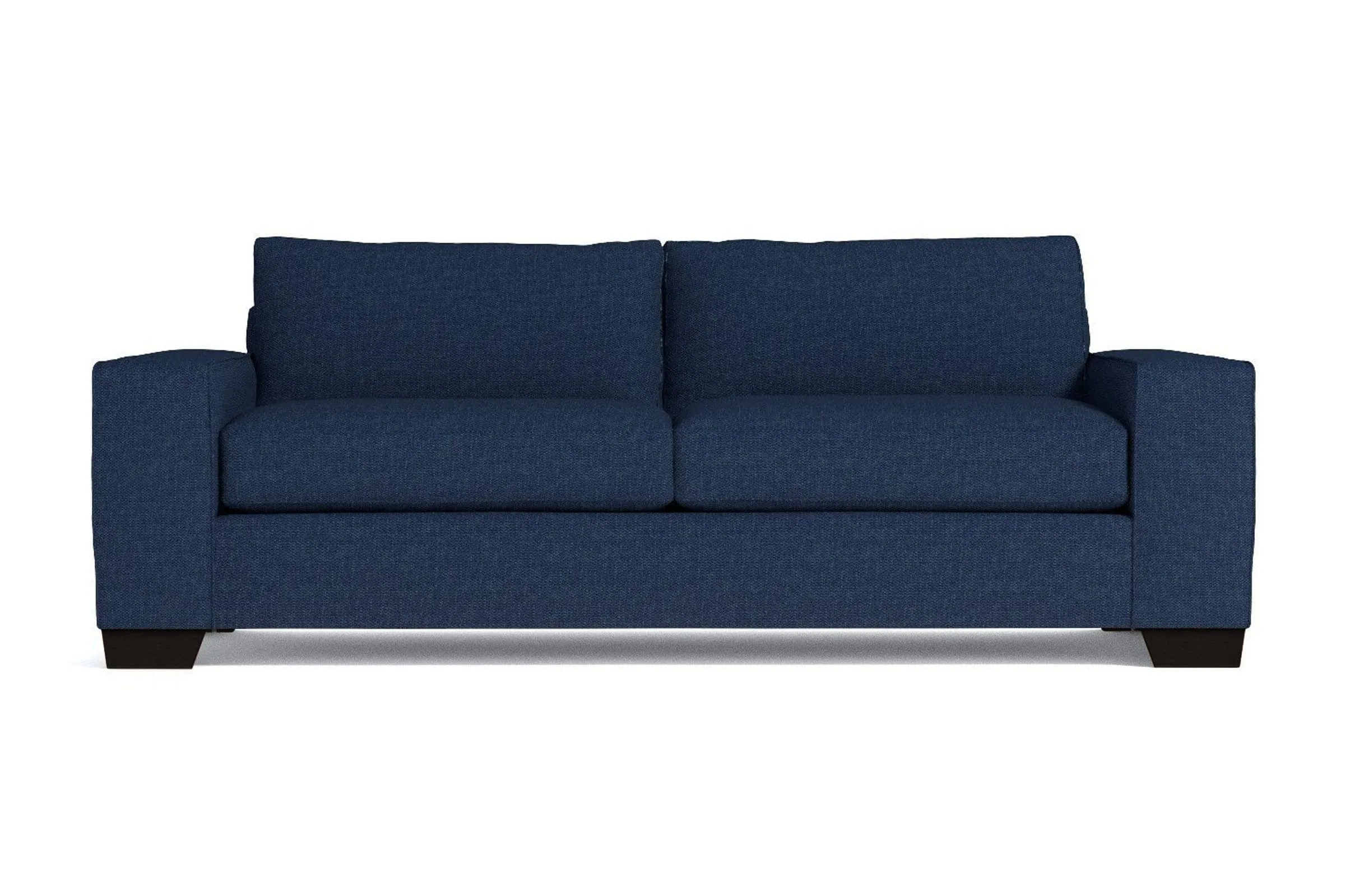 Melrose Queen Size Sleeper Sofa Bed :: Leg Finish: Espresso / Sleeper Option: Deluxe Innerspring Mattress