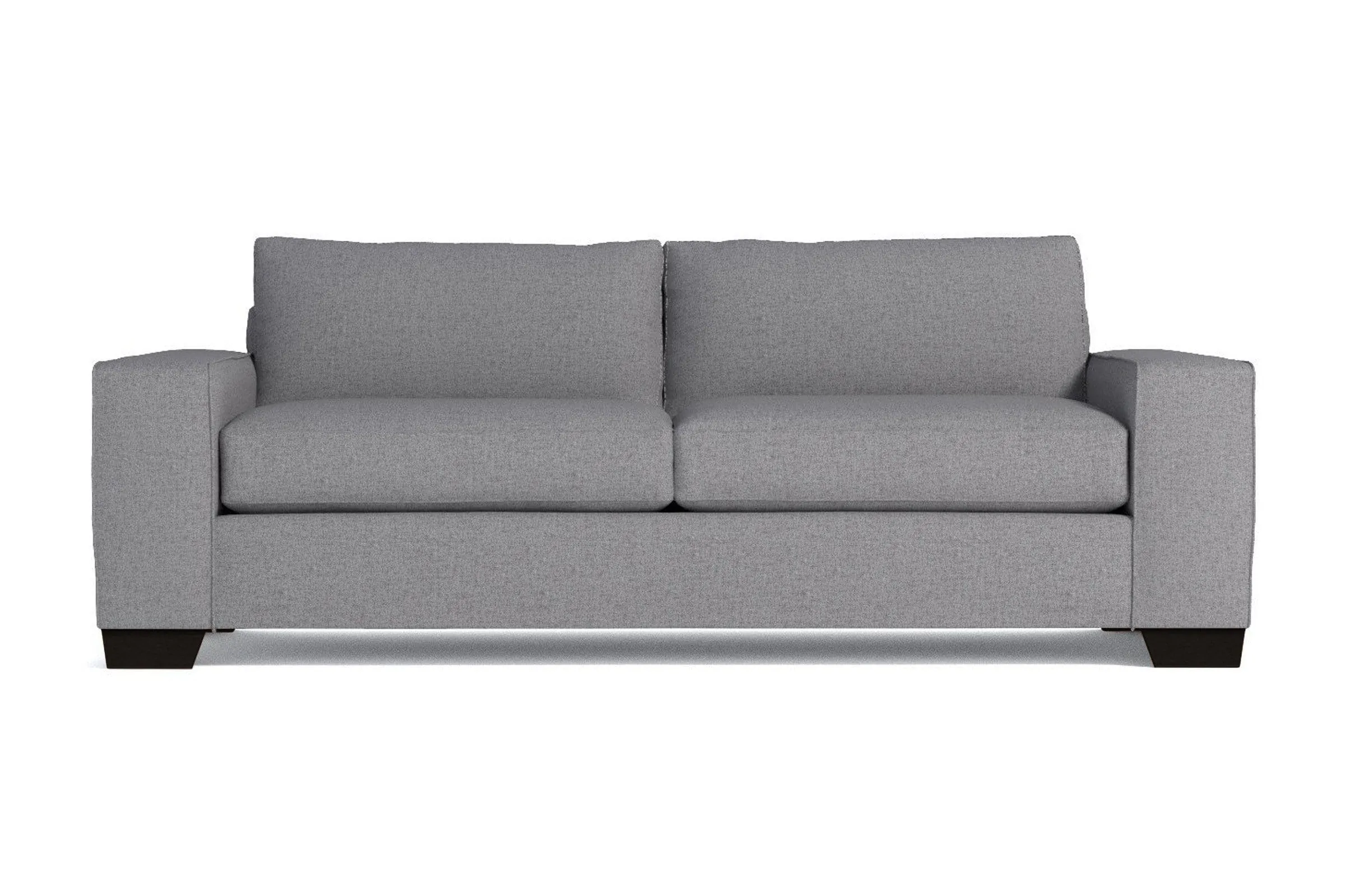 Melrose Queen Size Sleeper Sofa Bed :: Leg Finish: Espresso / Sleeper Option: Deluxe Innerspring Mattress