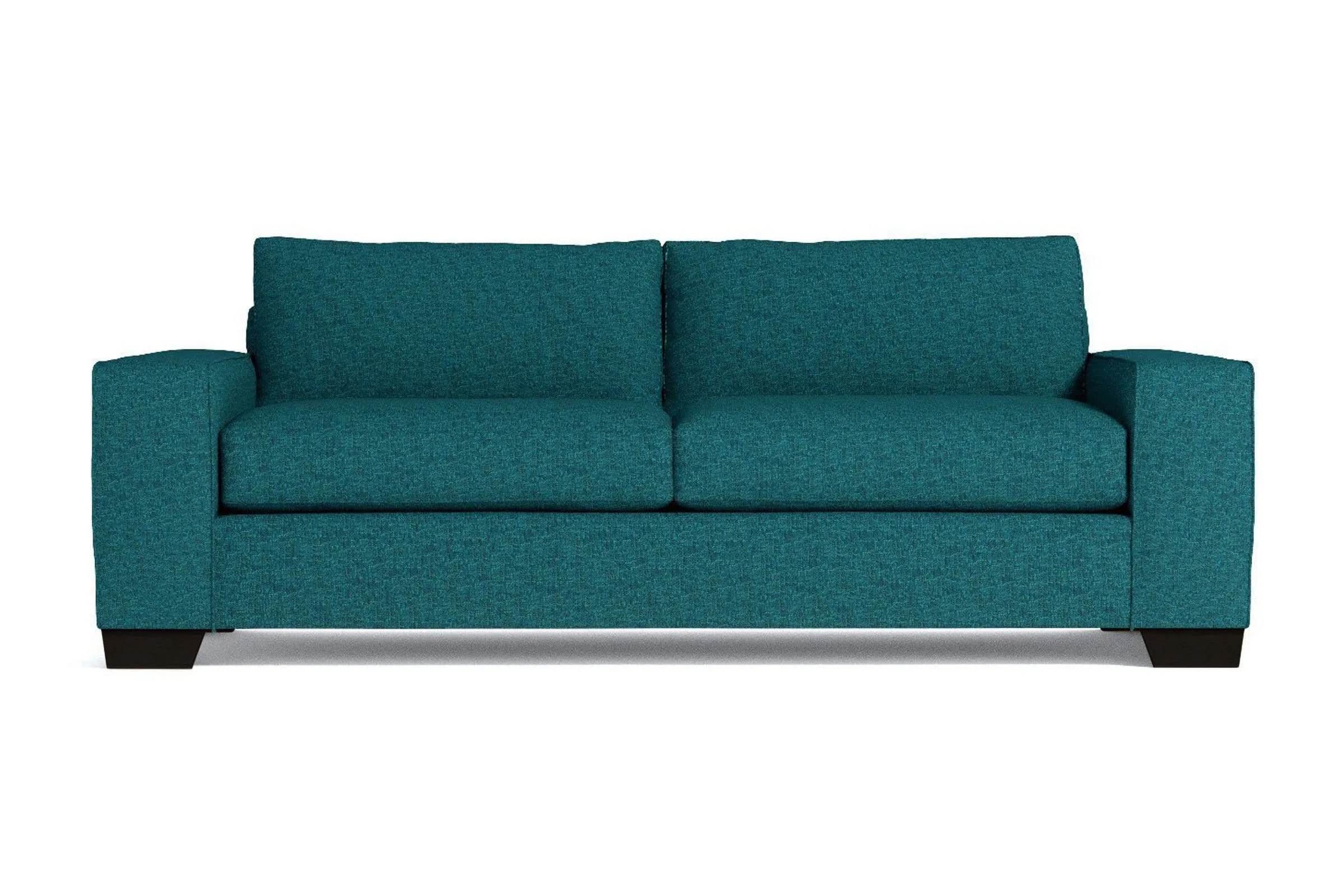 Melrose Queen Size Sleeper Sofa Bed :: Leg Finish: Espresso / Sleeper Option: Deluxe Innerspring Mattress