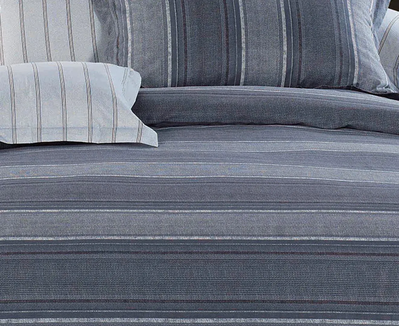 Mikkel Silver Quilt Cover Set by Ardor