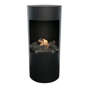 Montgomery Black Bioethanol Modern Stove / No Flue