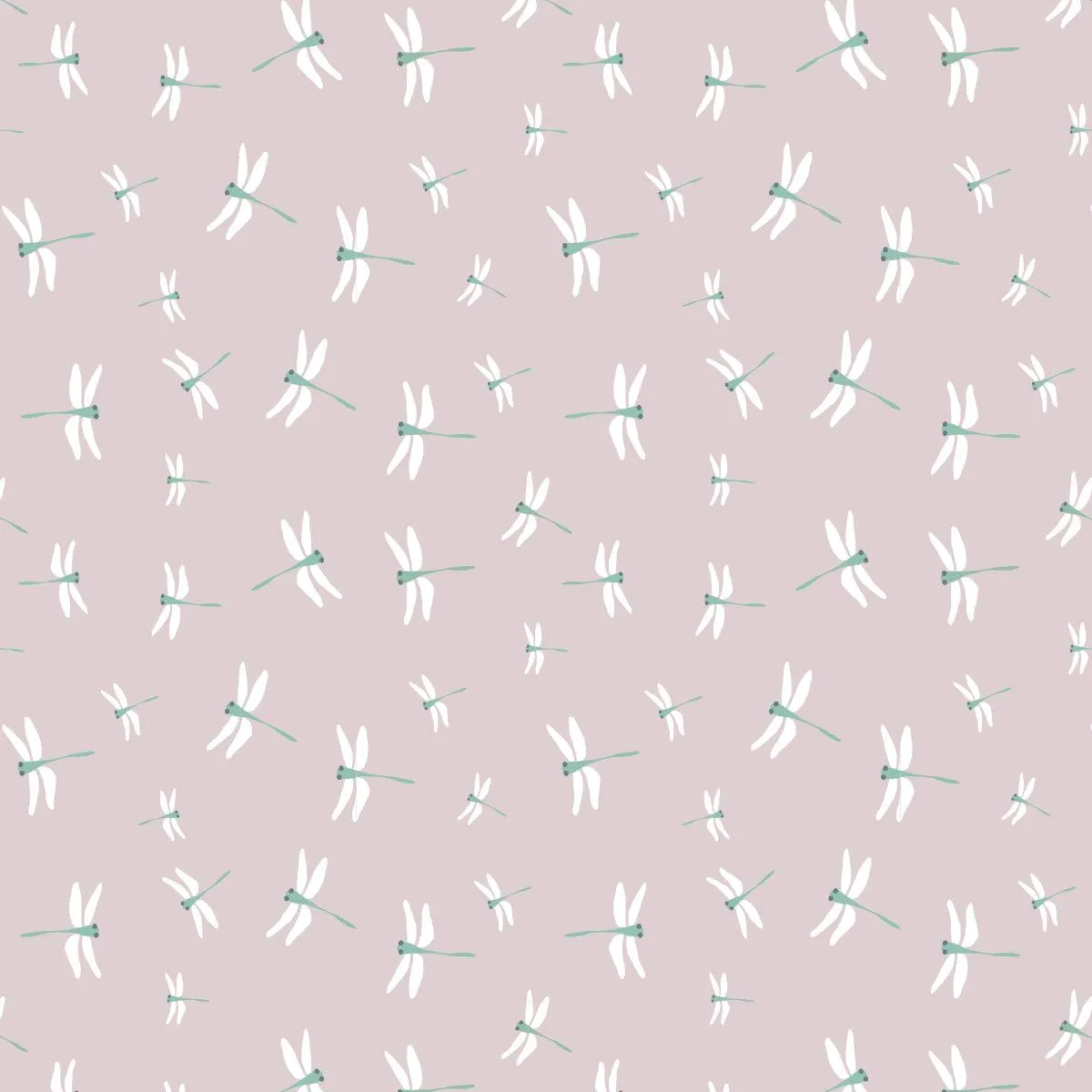 Muslin Crib Sheet - Dragonfly