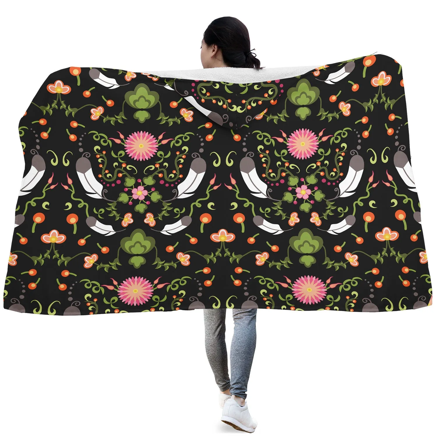 New Growth Hooded Blanket