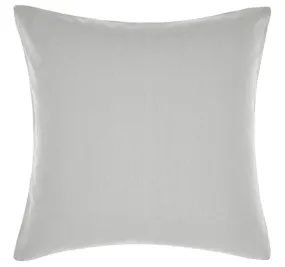 Nimes Linen European Pillowcase Pale Grey