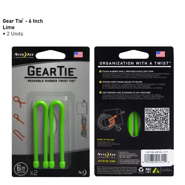 Nite Ize Gear Tie 6"