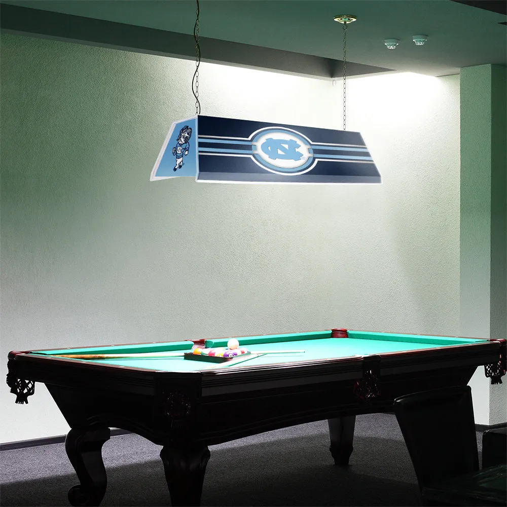 North Carolina Tar Heels: Edge Glow Pool Table Light Navy / Mascot Cap